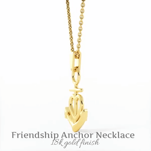 Friendship Anchor Necklace