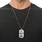 My favorite people call me Mom-Jewelry-Military Chain (Silver)-No-14-Chic Pop