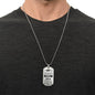 My favorite people call me papa-Jewelry-Military Chain (Silver)-No-16-Chic Pop