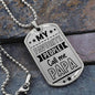 My favorite people call me papa-Jewelry-Military Chain (Silver)-No-20-Chic Pop