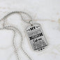 My favorite people call me papa-Jewelry-Military Chain (Silver)-No-24-Chic Pop