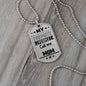 My favorite people call me Mom-Jewelry-Military Chain (Silver)-No-22-Chic Pop