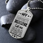 My favorite people call me papa-Jewelry-Military Chain (Silver)-No-26-Chic Pop