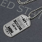 My favorite people call me Mom-Jewelry-Military Chain (Silver)-No-27-Chic Pop