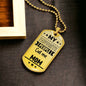 My favorite people call me Mom-Jewelry-Military Chain (Silver)-No-34-Chic Pop