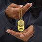 My favorite people call me Mom-Jewelry-Military Chain (Silver)-No-37-Chic Pop