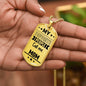 My favorite people call me Mom-Jewelry-Military Chain (Silver)-No-55-Chic Pop