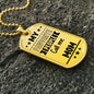 My favorite people call me Mom-Jewelry-Military Chain (Silver)-No-33-Chic Pop