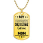 My favorite people call me Mom-Jewelry-Military Chain (Gold)-No-4-Chic Pop