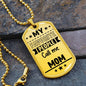 My favorite people call me Mom-Jewelry-Military Chain (Silver)-No-57-Chic Pop