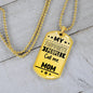 My favorite people call me Mom-Jewelry-Military Chain (Silver)-No-46-Chic Pop