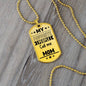My favorite people call me Mom-Jewelry-Military Chain (Silver)-No-48-Chic Pop