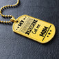 My favorite people call me Mom-Jewelry-Military Chain (Silver)-No-50-Chic Pop