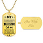 My favorite people call me papa-Jewelry-Military Chain (Silver)-No-6-Chic Pop