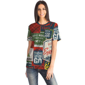 Camping Patchwork-Pocket T-shirt-XS-2-Chic Pop