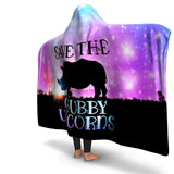 Chubby Unicorns-Hooded Blanket-Adult-Premium Sherpa-2-Chic Pop