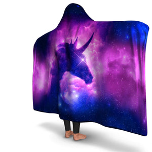 Unicorn Galaxy-Hooded Blanket-Adult-Premium Sherpa-3-Chic Pop