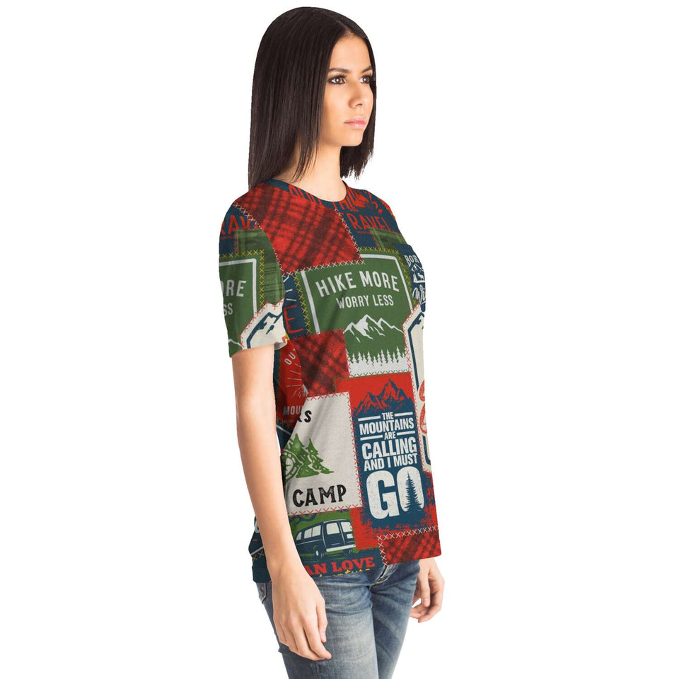 Camping Patchwork-Pocket T-shirt-XS-4-Chic Pop