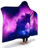 Unicorn Galaxy-Hooded Blanket-Adult-Premium Sherpa-3-Chic Pop