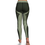 Hexagon Camo-Yoga Pants-XS-2-Chic Pop