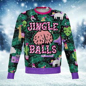 Jingle Balls Sweatshirt-Fashion Sweatshirt - AOP-XS-1-Chic Pop