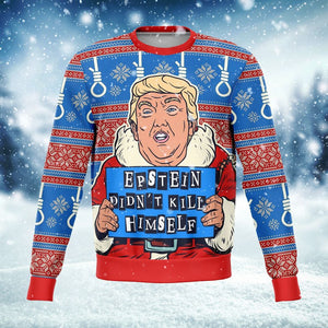 Trump Epstein Sweatshirt-Fashion Sweatshirt - AOP-XS-1-Chic Pop