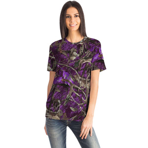 Camo Purple-T-shirt-XS-2-Chic Pop