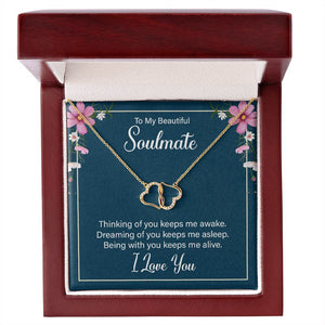 To my soulmate - thinking of you keeps me awake-Jewelry-1-Chic Pop