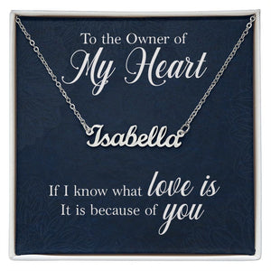 To the owner of my heart-Jewelry-Polished Stainless Steel-Standard Box-1-Chic Pop