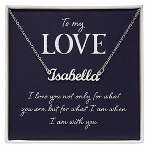 To My Love-Jewelry-Polished Stainless Steel-Standard Box-1-Chic Pop