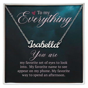 To my everything-Jewelry-Polished Stainless Steel-Standard Box-1-Chic Pop