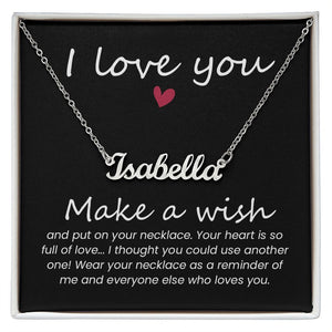 I love you-Jewelry-Polished Stainless Steel-Standard Box-1-Chic Pop