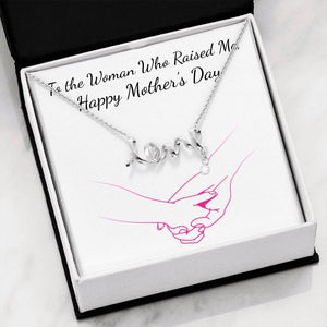 Mother's Day-Jewelry-High Polished .316 Surgical Steel Scripted Love-2-Chic Pop