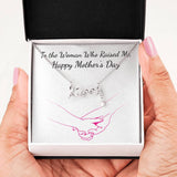 Mother's Day-Jewelry-High Polished .316 Surgical Steel Scripted Love-1-Chic Pop