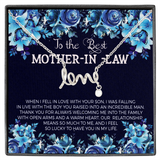 To The Best Mother In Law-Jewelry-High Polished .316 Surgical Steel Scripted Love-13-Chic Pop