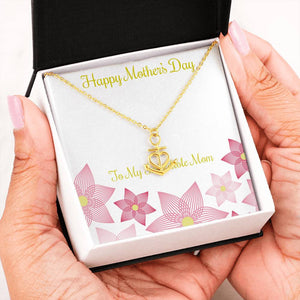 Happy Mother's Day-Jewelry-18k Yellow Gold Finish Friendship Anchor-1-Chic Pop
