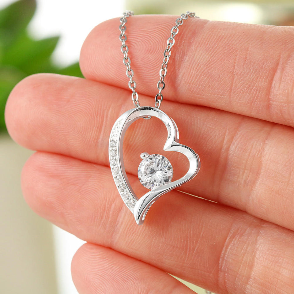 NO ONE ELSE will ever know the strength of my LOVE FOR YOU-Jewelry-14k White Gold Finish-4-Chic Pop