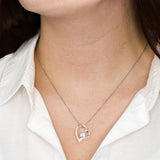 To The Woman Who Raised Me-Jewelry-14k White Gold Finish-3-Chic Pop