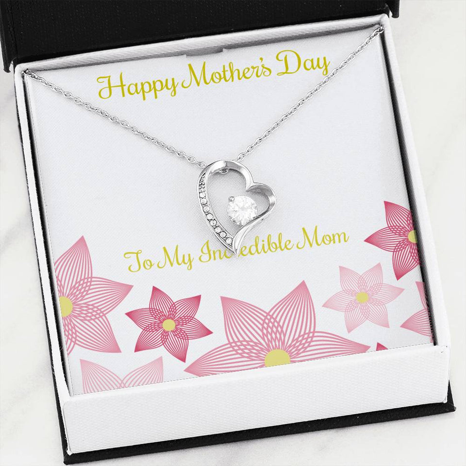 Happy Mother's Day-Jewelry-14k White Gold Finish-2-Chic Pop