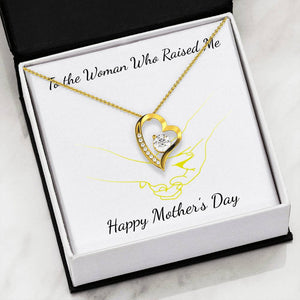 To The Woman Who Raised Me-Jewelry-14k White Gold Finish-6-Chic Pop