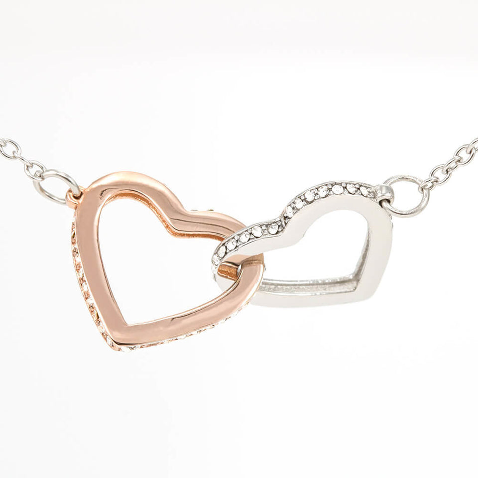 No ONE ELSE will ever know the strength of my love for you-Jewelry-Interlocking Heart Necklace-3-Chic Pop