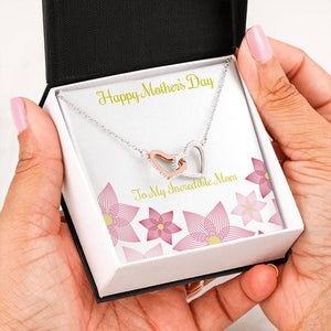 Happy Mother's Day-Jewelry-Interlocking Heart Necklace-1-Chic Pop
