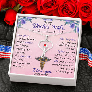 To my doctor wife you paint my world-Jewelry-Standard Box-3-Chic Pop