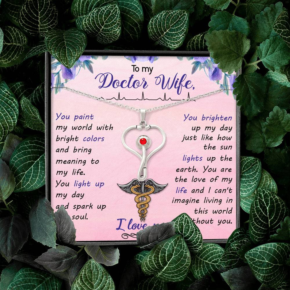 To my doctor wife you paint my world-Jewelry-Standard Box-18-Chic Pop