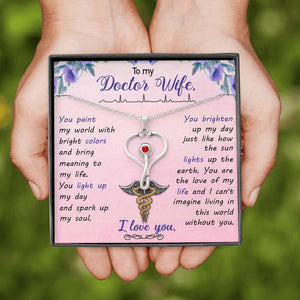 To my doctor wife you paint my world-Jewelry-Standard Box-16-Chic Pop