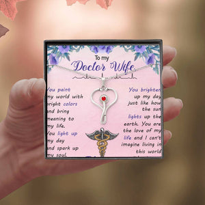 To my doctor wife you paint my world-Jewelry-Standard Box-5-Chic Pop