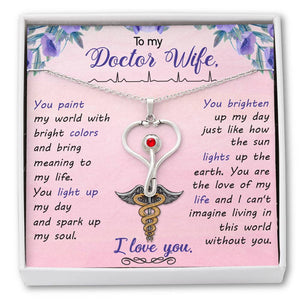 To my doctor wife you paint my world-Jewelry-Standard Box-9-Chic Pop
