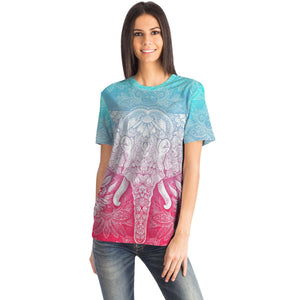 Mandala Elephant-T-shirt-XS-5-Chic Pop