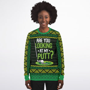 Are You Looking at My Putt?-Athletic Sweatshirt - AOP-XS-7-Chic Pop