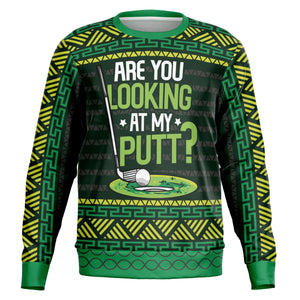 Are You Looking at My Putt?-Athletic Sweatshirt - AOP-XS-3-Chic Pop